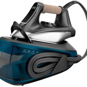 Ferro de Engomar a Vapor c/ Caldeira Force Pro 350 VR7444 2400W 1L (Preto/Azul) - ROWENTA