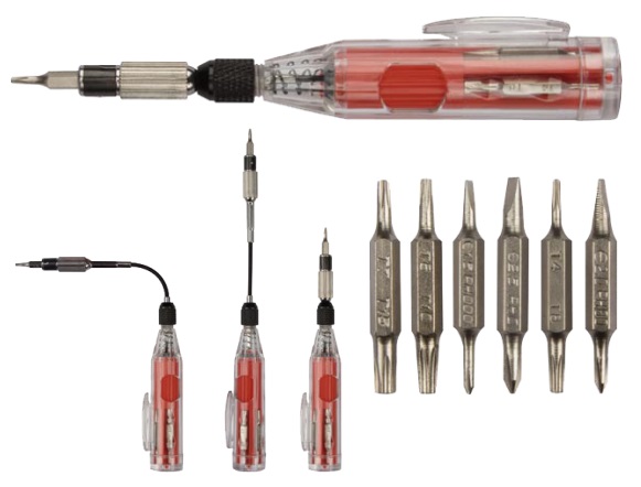Chave Aparafusadora 2 em 1 c/ Haste Extensivel e Flexivel - VELLEMAN