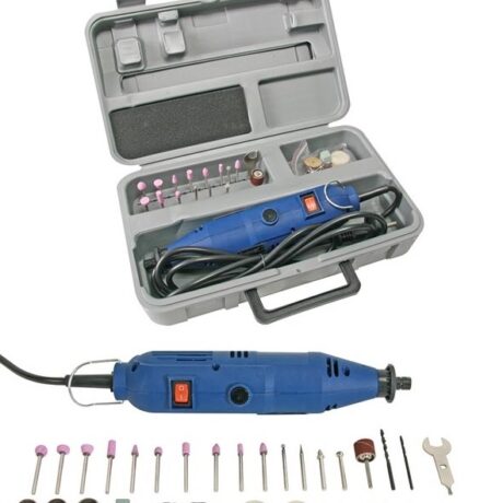 Mini Berbequim 220V 10000-32000RPM c/ Mala + 40 Acessórios (135W) - VELLEMAN