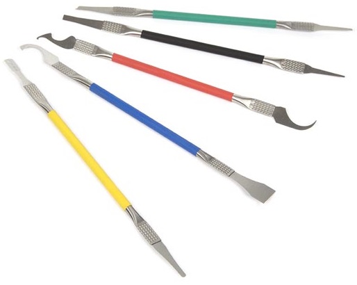 Conjunto de Ferramentas Auxiliares p/ Electrónica (5 Unidades) - VELLEMAN