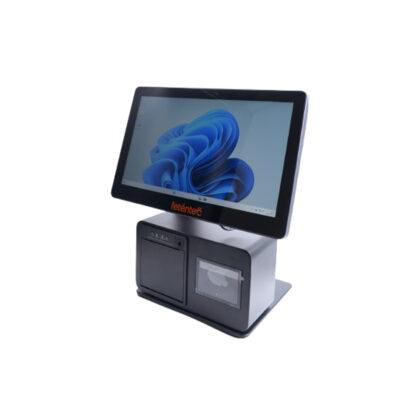 Pos Compacto VIANA 15.6" FuillHD 1920*1080 Fanless I5-8ª 16Gb 256Gb 1Gb Lan e Wifi Leitor c/Barras e Impressora 80mm IP65 Windows 11 Pro