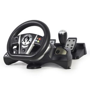Volante Multi-Interface com Vibração PC/PS3/PS4/Switch Com pedais