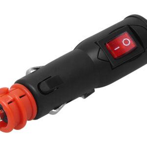 Ficha de Isqueiro Macho c/ Interruptor