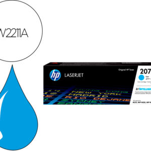 Toner 207A Hp Laserjet Pro M255Dw / M255Nw / M282Nw / M283Fdn (Ciano) - HP