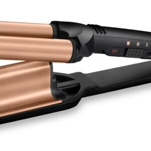 Modelador de Cabelo Deep Waves (Preto/Laranja) - BABYLISS