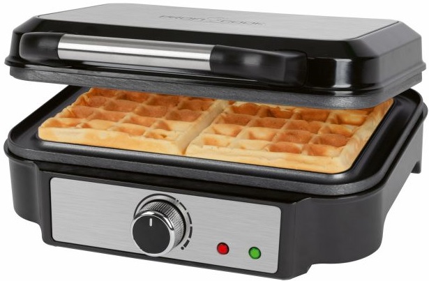 Máquina de Waffles WA 1240 1000W - PROFICOOK