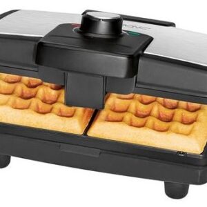Máquina de Waffles Dupla 800W - CLATRONIC