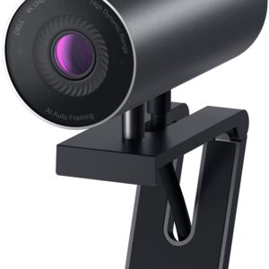 WebCam USB 4K UltraHD 3840p WB7022 (Preto) - DELL