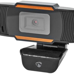 Webcam 2MP Full HD USB (Preto) - NEDIS