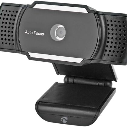 Webcam 5MP Quad HD 2K USB (Preto) - NEDIS