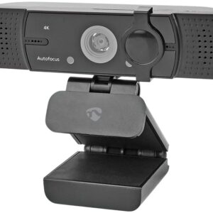 Webcam 4K Ultra HD USB (Preto) - NEDIS