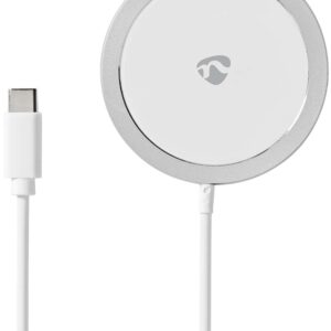 Base de Carregamento Magn?tica s/ Fios 15W (Alum?nio) - NEDIS