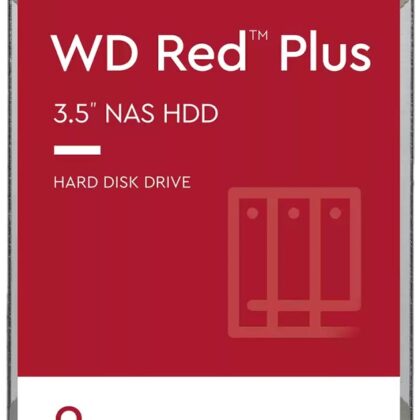 Disco Rígido NAS 3.5 Red Plus 2TB 5400 RPM 64MB SATA - WESTERN DIGITAL