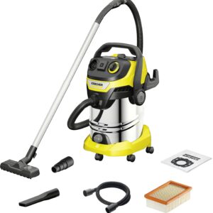 Aspirador 1300W Pó/Líquidos 30L - WD6 - KARCHER