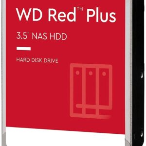 Disco Rígido 3,5 WD_Red Plus 6TB 5400RPM 256MB SATA III - WESTERN DIGITAL