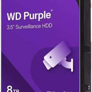 Disco Rígido 3.5 WD Purple 8TB 256MB Cache 215MB/s SATA 6Gb/s – WESTERN DIGITAL