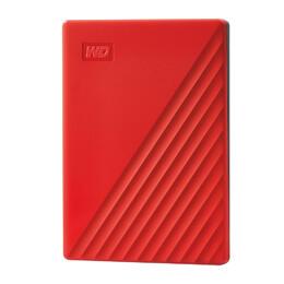 Disco Externo My Passport 2.5 4TB 3.2 (Vermelhol) - WESTERN DIGITAL