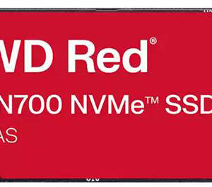 SSD M.2 2280 WD Red SN700 4TB NVMe PCIe Gen 3.0x4 - WESTERN DIGITAL