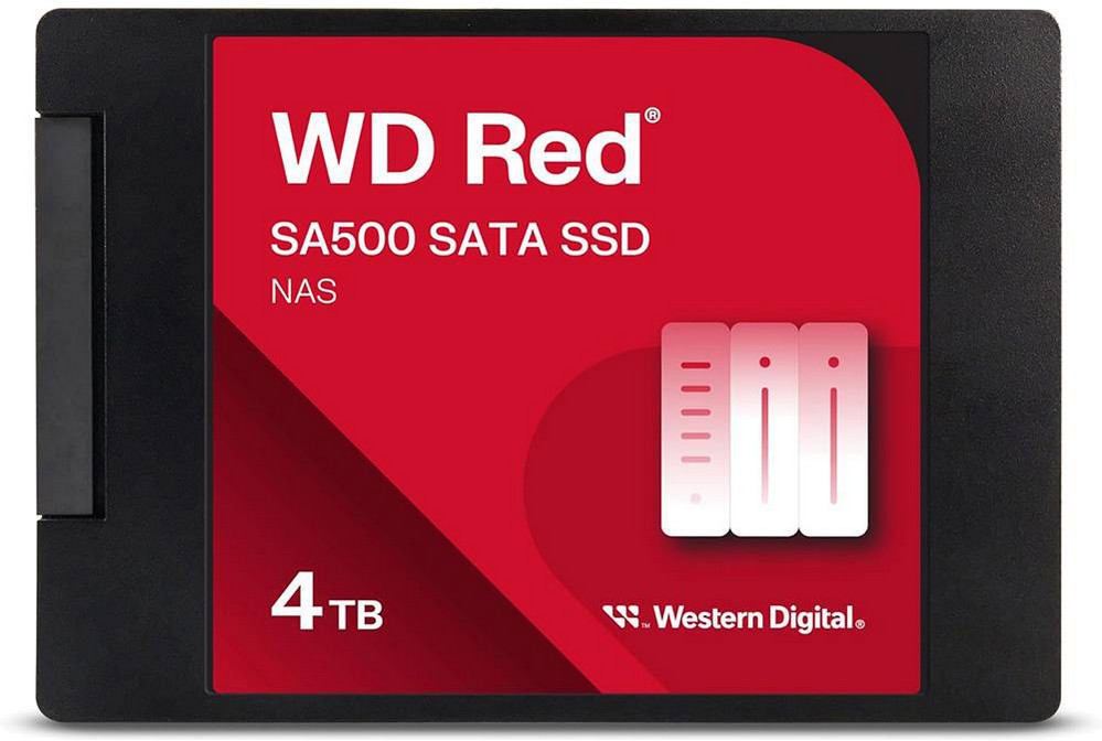 SSD 2.5 WD Red SA500 4TB SATA 6Gb/s - WESTERN DIGITAL