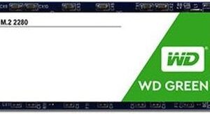 Disco SSD M.2 2280 Green 480GB 3D NAND SATA - WESTERN DIGITAL