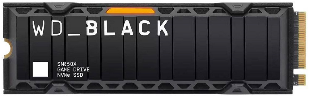 SSD M.2 2280 Black SN850X 8TB 7200MB/S NVMe c/ Dissipador - WESTERN DIGITAL