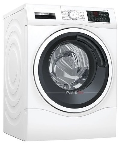 Máquina de Lavar e Secar Roupa WDU8H541ES 10Kg / 6Kg 1400Rpm B (Branco) - BOSCH