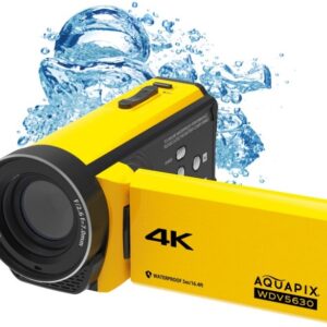 Câmera de Vídeo Subaquática WDV5630 (Amarelo) - EASYPIX