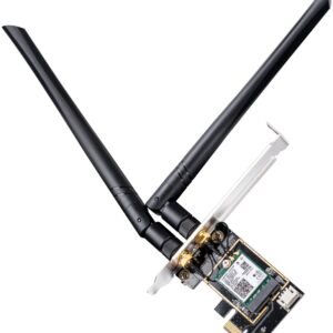 Placa de Rede WE3000 AX5400 Tri-Band Wi-Fi 6 PCI Express - CUDY