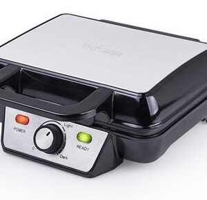 M?quina de Waffles WF-2195 1000W (Inox) - TRISTAR