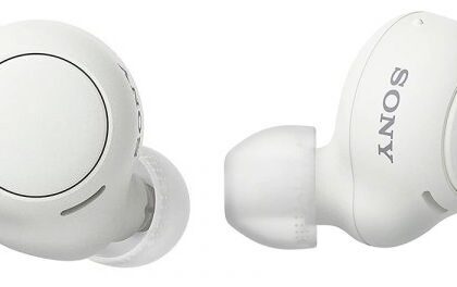 Auriculares WF-C500 True Wireless Bluetooth (Branco) - SONY