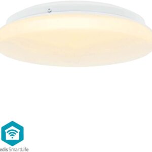 Candeeiro Plafon Redondo LED Inteligente Wi-Fi SmartLife 60W 2700~6500K 1820Lm IP20 (Ø26cm) - NEDIS