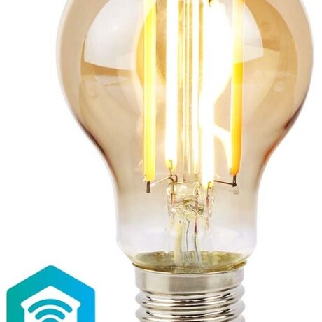 Lâmpada LED Filamento Inteligente SmartLife Wi-Fi E27 A60 1800K~3000K 7W 806Lm - NEDIS