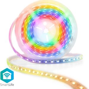Fita LED RGB Inteligente Wi-Fi SmartLife IP65 480Lm (5 mts) - NEDIS