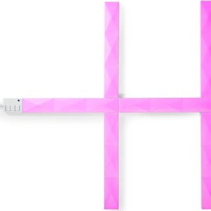 Conjunto 6 Barras LED Decorativas RGB Modulares Inteligentes SmartLife Wi-Fi - NEDIS
