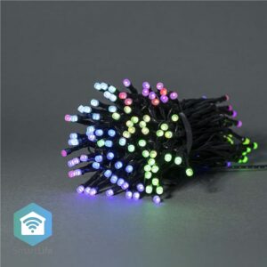 Serie 168 LED´s RGB Natal 220V c/ Efeitos SmartLife Wi-Fi (20 mts) - NEDIS