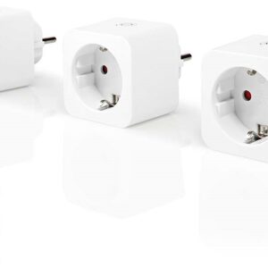Pack 3x Tomadas Inteligentes Wi-Fi 3680W SmartLife c/ Medidor de Consumo - NEDIS