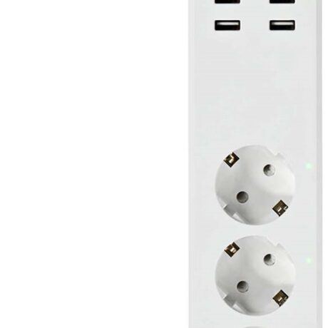 Extensão Tripla c/ Interruptor e 4x USB (1,8 mts) - NEDIS