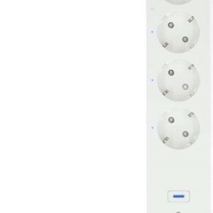 Extensão Quadrupla c/ 2x USB-C / 2X USB-A (2 mts) - NEDIS