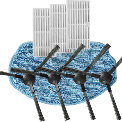 Filtro e Escova p/ Aspirador WIFIVCR001CBK (Branco/Azul) - NEDIS