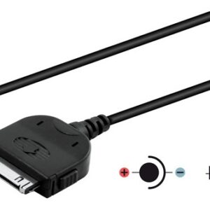 Cabo Adaptador Alimentação (DC Fêmea - Ficha iPod)