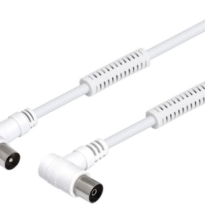 Cabo RF 90º c/ Filtros (2,5 mts) - Branco