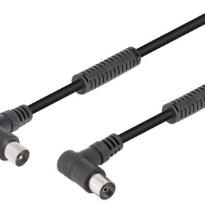 Cabo RF 90? c/ Filtros (2,5 mts) - Preto
