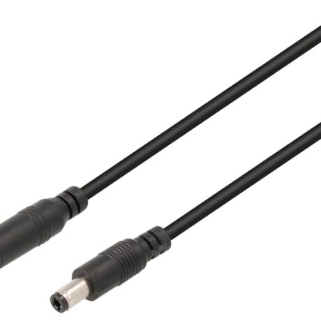 Cabo Extensão DC 5,5 x 2,5mm Macho - Fêmea (10 mts)
