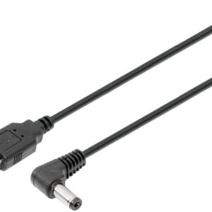 Cabo Extensão DC 5,5 x 2,1mm 90º Macho - USB-A Macho (1 metro) - NIMO