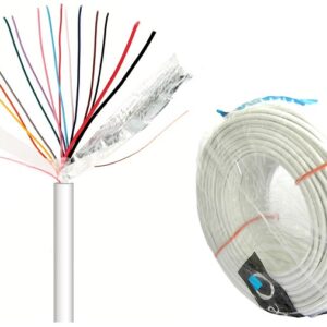 Bobine Cabo de Alarme 14 Condutores [2x 0,75mm² + 12x 0,22mm²] - (100 mts)
