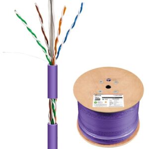 Bobine Cabo de Rede UTP Cat6 LSZH (1000 mts) - NIMO
