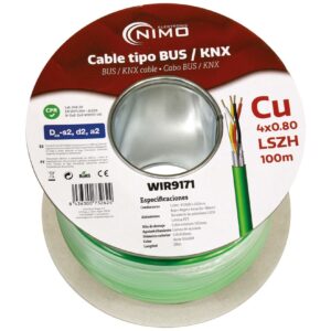 Bobine Cabo Blindado em Cobre 4x 0,8mm? (100 mts) - NIMO