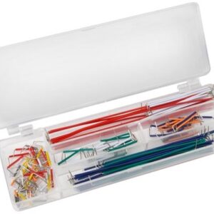 Emb. 140x Fios JUMPER NSR (Tamanhos DIversos) p/ BreadBoard´s e Montagens - VELLEMAN