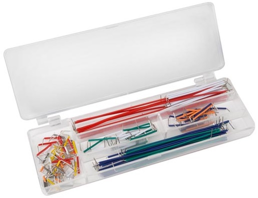Emb. 140x Fios JUMPER NSR (Tamanhos DIversos) p/ BreadBoard´s e Montagens - VELLEMAN
