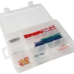 Emb. 350x Fios JUMPER NSR (Tamanhos DIversos) p/ BreadBoard´s e Montagens - VELLEMAN